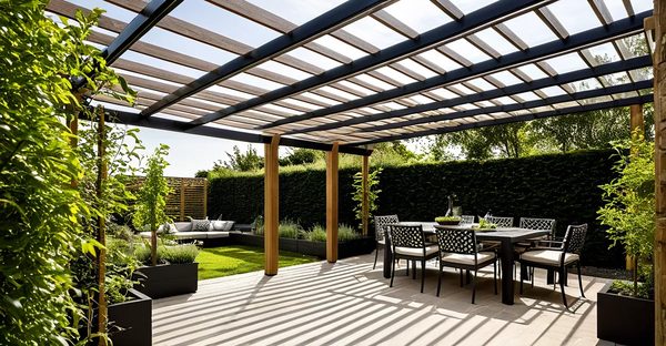 Les avantages d'une pergola bioclimatique pour votre jardin