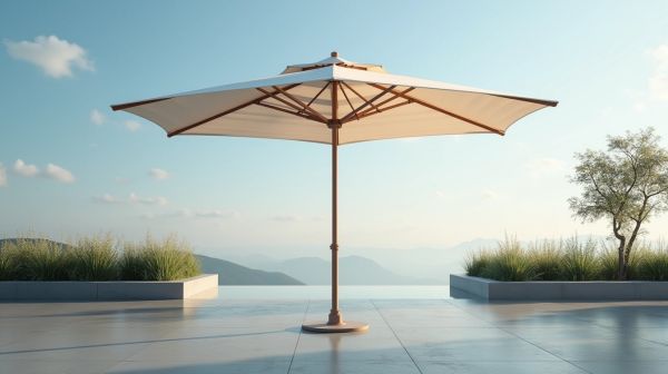 Location parasol avec pied central : optimiser vos événements extérieurs